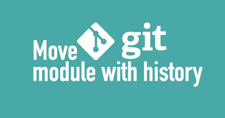 Move git module with history